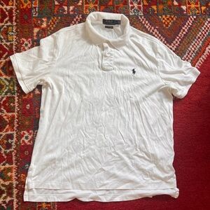Polo by Ralph Lauren Classic White Polo Shirt